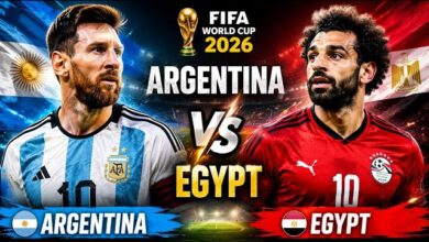 مصر ضد الأرجنتين