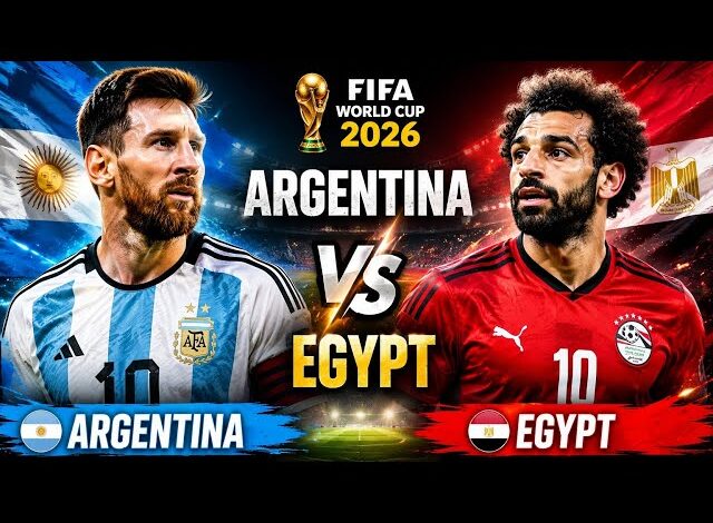 مصر ضد الأرجنتين
