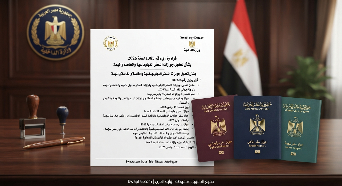 جوازات السفر