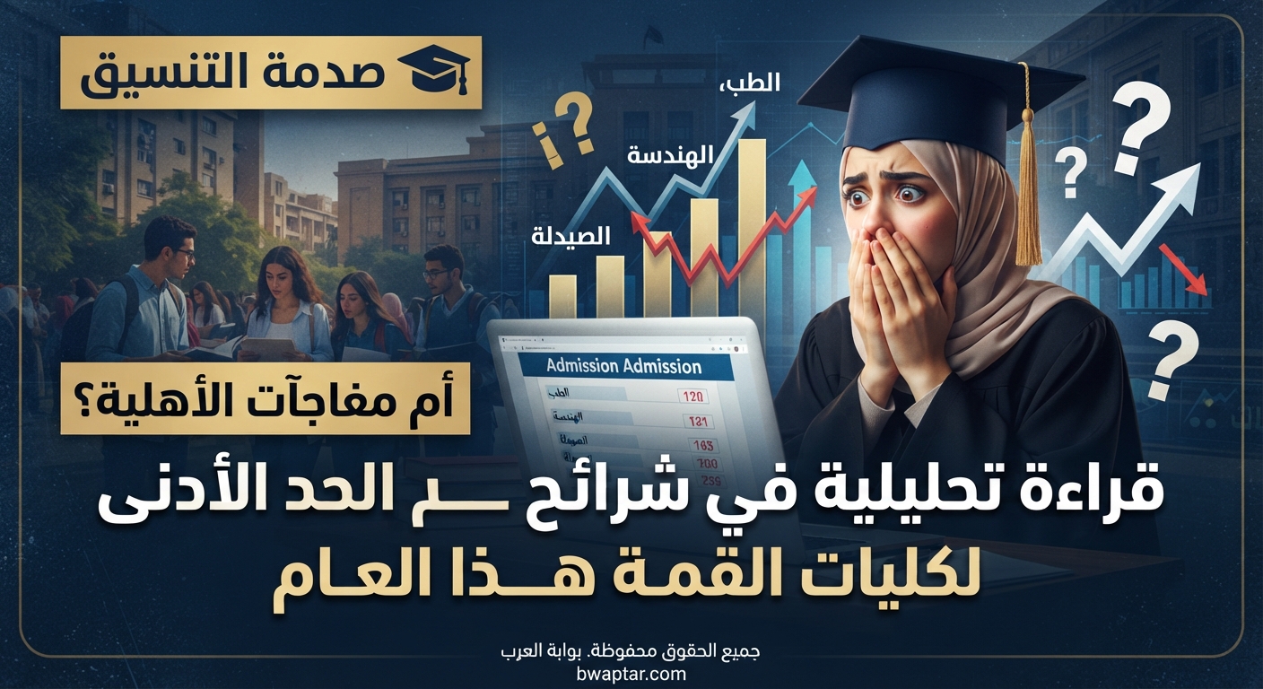 تنسيق 2026، ومقارنة بين الجامعات