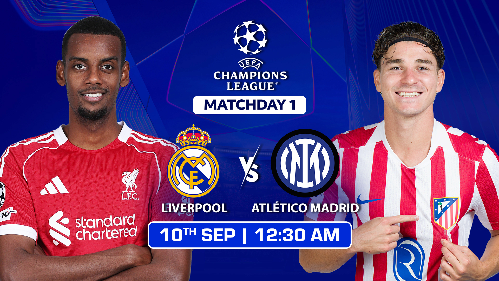 ليفربول وأتلتيكو مدريد