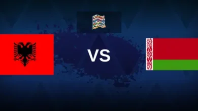 مباراة ألبانيا وروسيا البيضاء اليوم