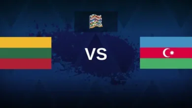 مباراة ليتوانيا وأذربيجان اليوم
