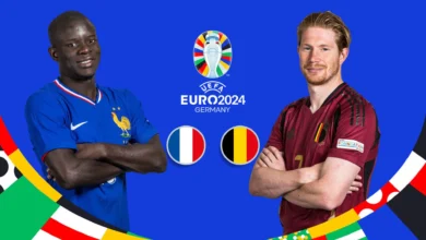 مباراة فرنسا ضد بلجيكا