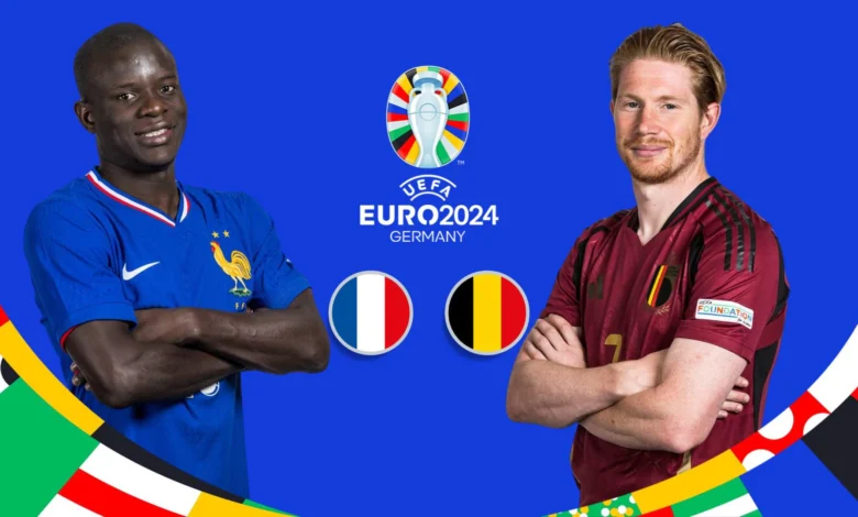 مباراة فرنسا ضد بلجيكا