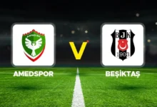 مباراة بشكتاش وآميد سبور في الدوري التركي