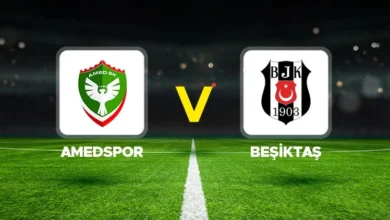 مباراة بشكتاش وآميد سبور في الدوري التركي