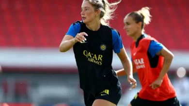 مباراة إنتر وهاكن للسيدات في دوري أبطال أوروبا
