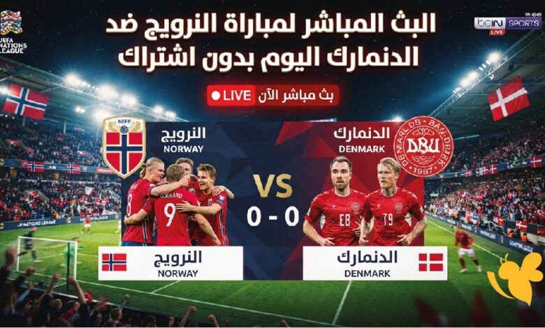 مباراة النرويج والدنمارك