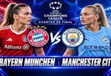 بايرن ميونخ للسيدات ضد مانشستر سيتي للسيدات دوري أبطال أوروبا