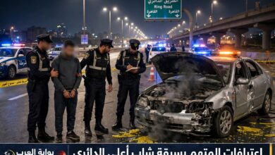 سرقة شاب أعلى الطريق الدائري