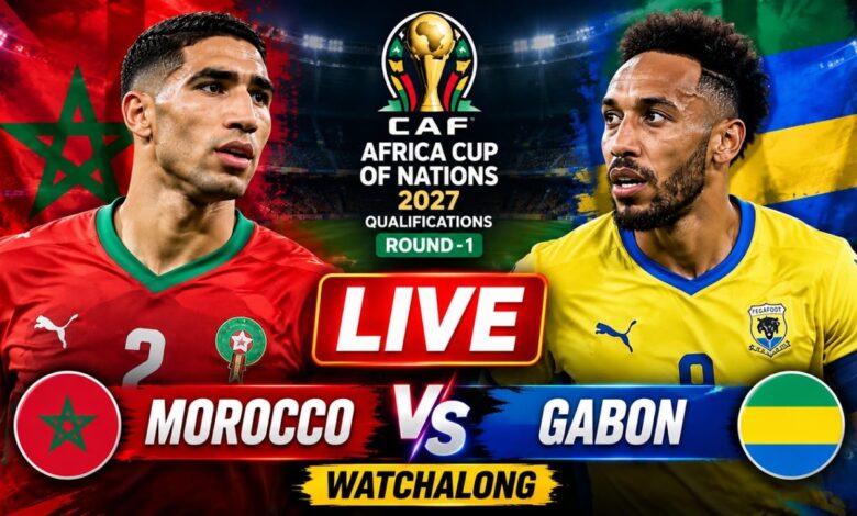 المغرب ضد الجابون اليوم 25-9-2026