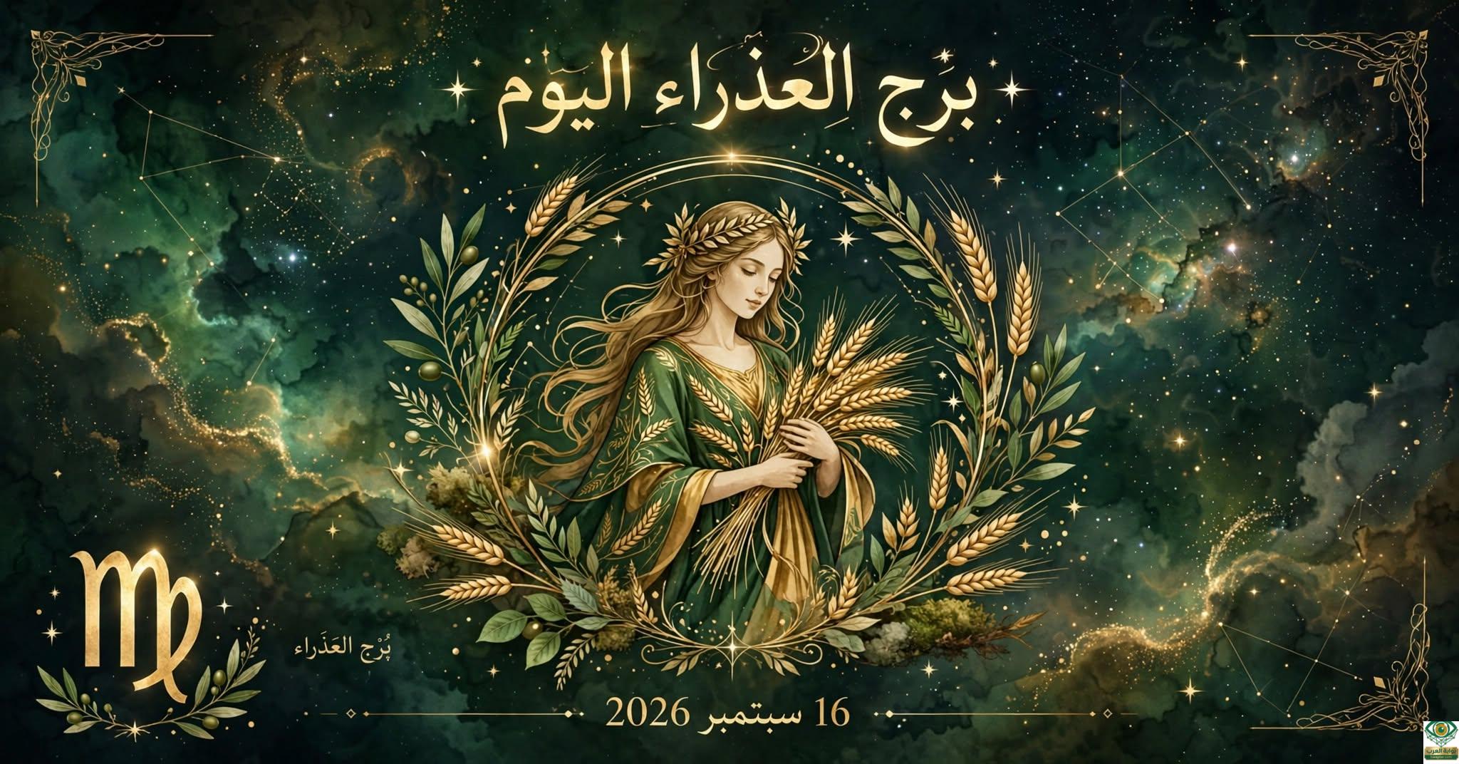 توقعات برج العذراء اليوم 16 سبتمبر 2026