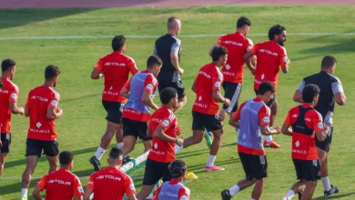 الأهلي اليوم مران الفريق في التتش