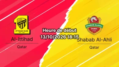 مباراة الاتحاد وشباب الأهلي