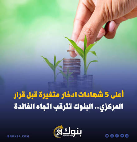 5 شهادات ادخار متغيرة في البنوك المصرية