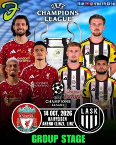 مباراة ليفربول ولاسك لينز