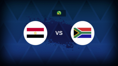 مباراة مصر وجنوب أفريقيا